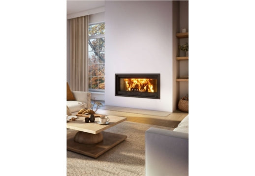 VALCOURT - ST-LAURENT - LINEAR WOOD FIREPLACE