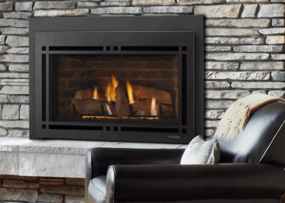 Majestic Ruby 35" Direct Vent Insert Fireplace