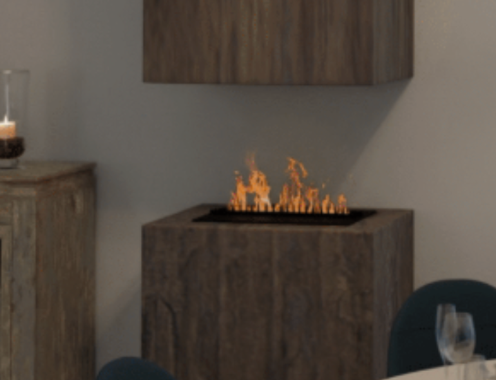 Dimplex Optimyst® RGB Cassette 20" Built-In Water Vapor Fireplace