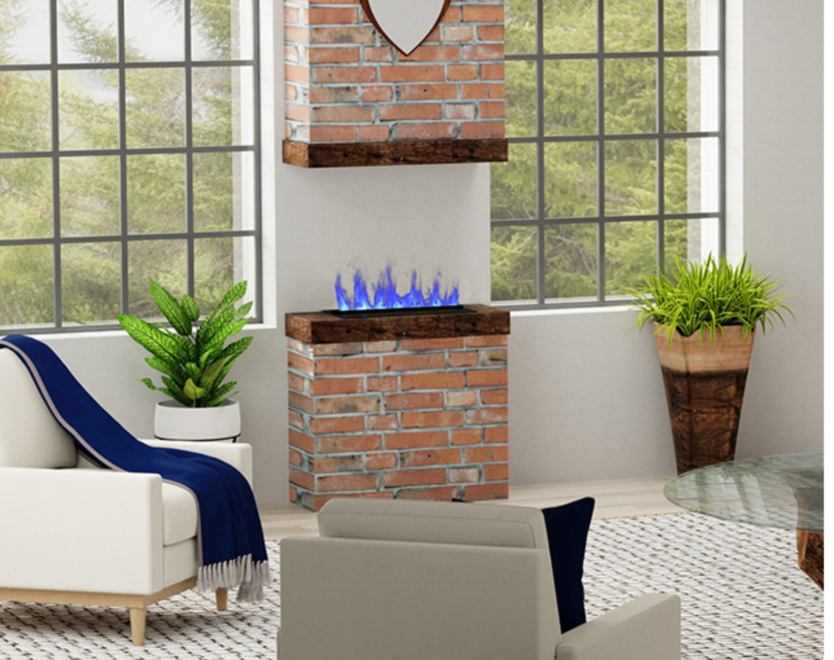 Dimplex Optimyst® RGB Cassette 20" Built-In Water Vapor Fireplace