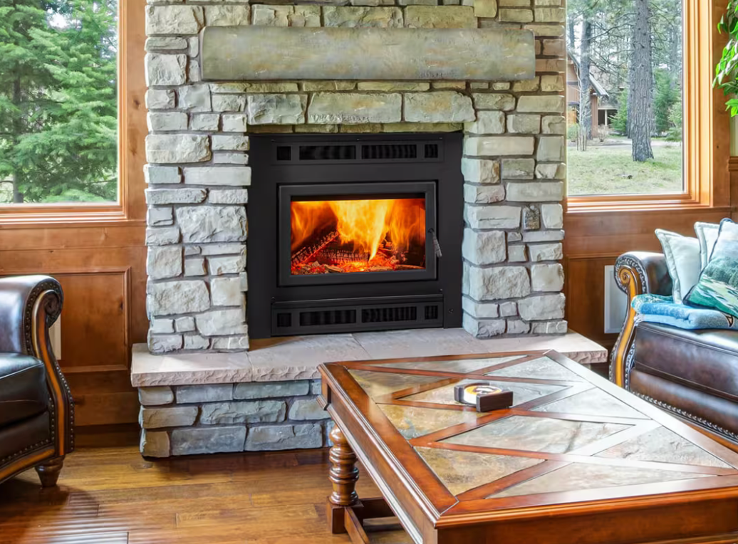 Majestic Pioneer III Wood Burning Fireplace