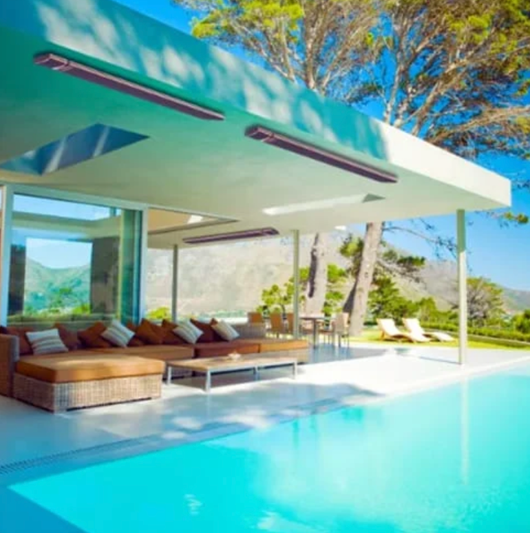 E32R RADtec Electric 82.5-Inch Outdoor Patio Heater