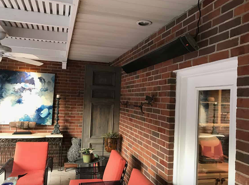 E32R RADtec Electric 82.5-Inch Outdoor Patio Heater