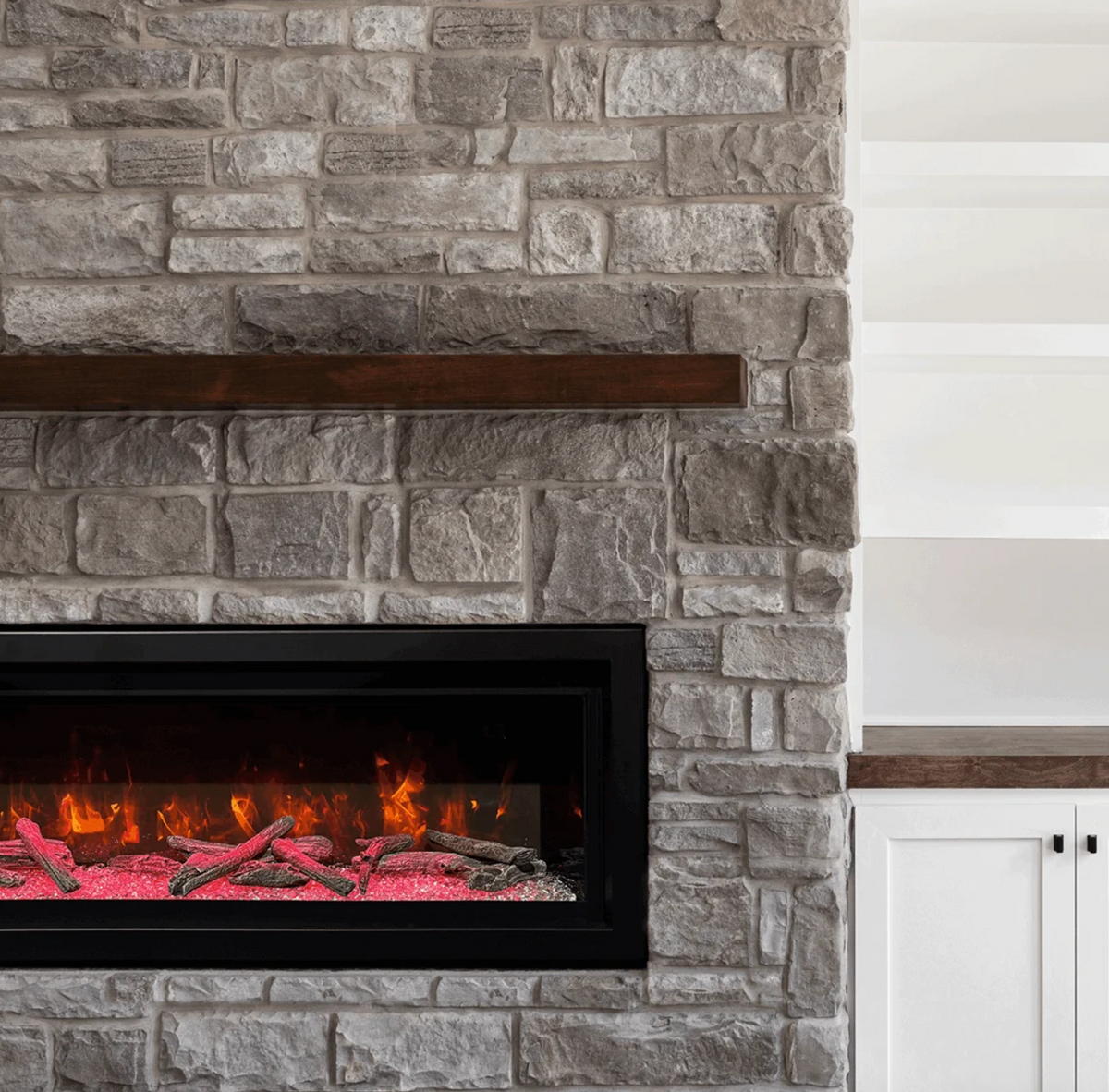 Montigo eDelRay Linear Electric Fireplace