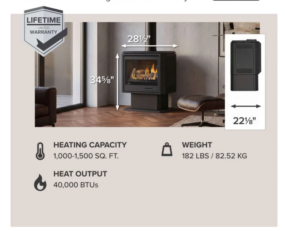 Napoleon Havelock Elite Series Direct Vent Gas Stove