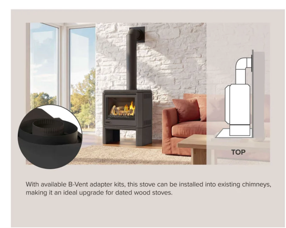 Napoleon Havelock Elite Series Direct Vent Gas Stove