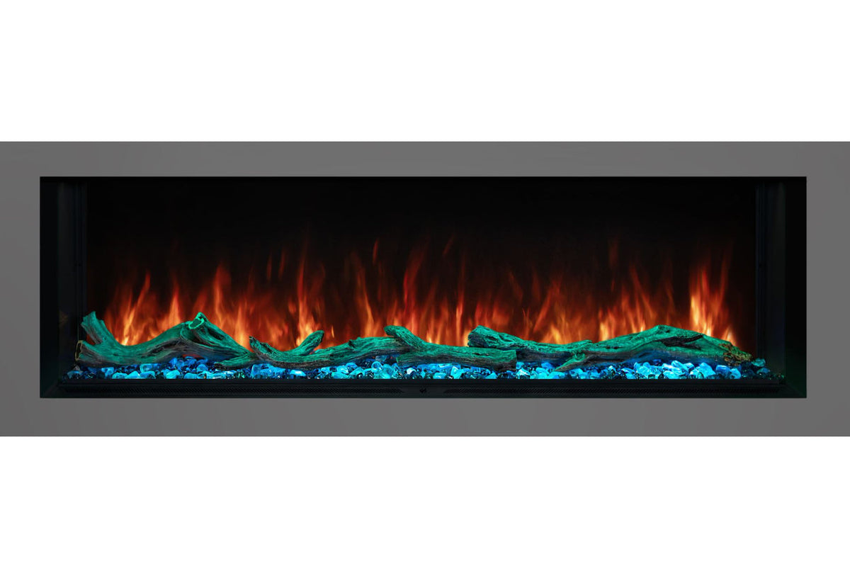 Modern Flames Landscape Pro Multi-Sided Linear Built-in Electric Fireplace