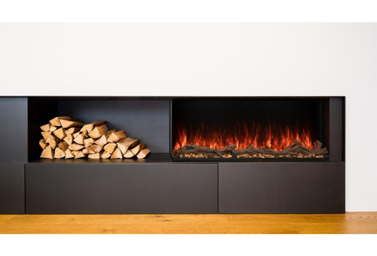 Modern Flames Landscape Pro Multi-Sided Linear Built-in Electric Fireplace