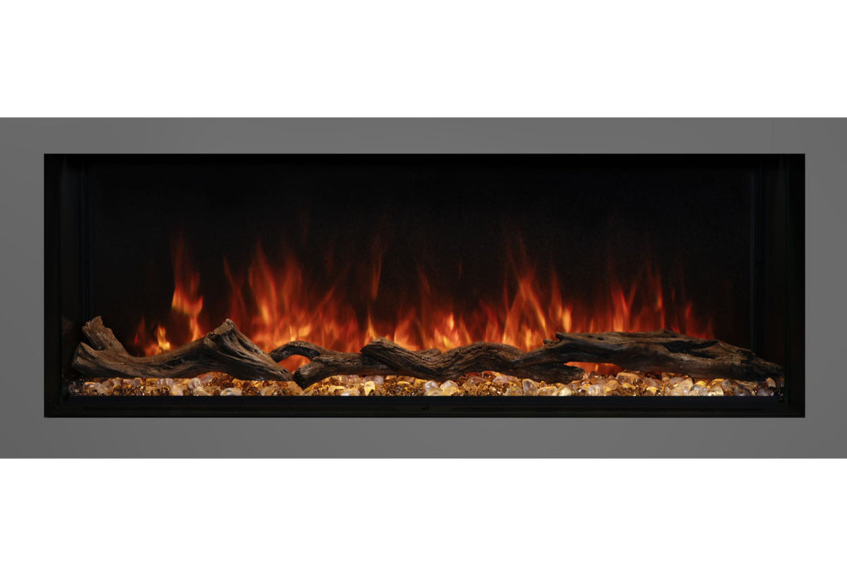 Modern Flames Landscape Pro Multi-Sided Linear Built-in Electric Fireplace