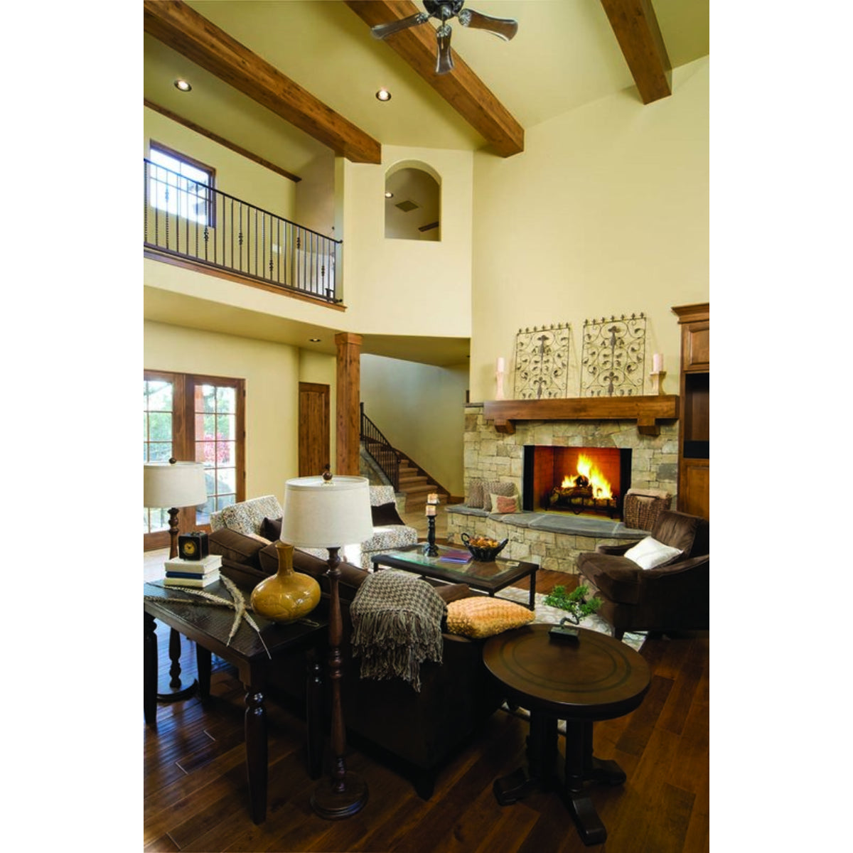 Majestic Biltmore Series Radiant Wood Burning Fireplace