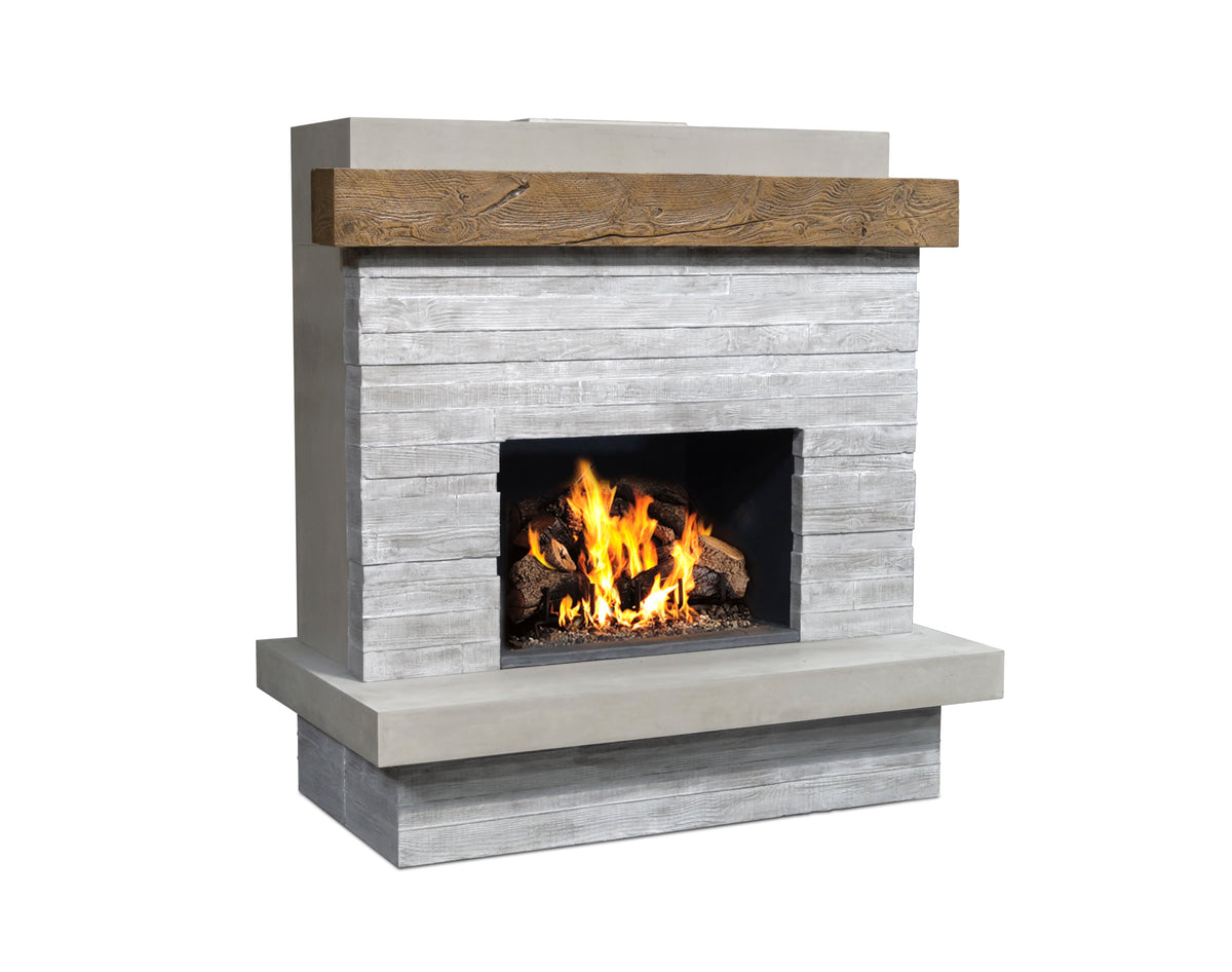 American Fyre Designs 68&quot; Brooklyn Fireplace