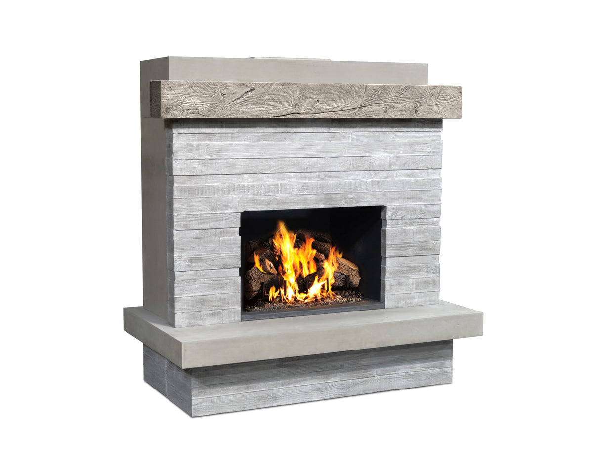 American Fyre Designs 68&quot; Brooklyn Fireplace