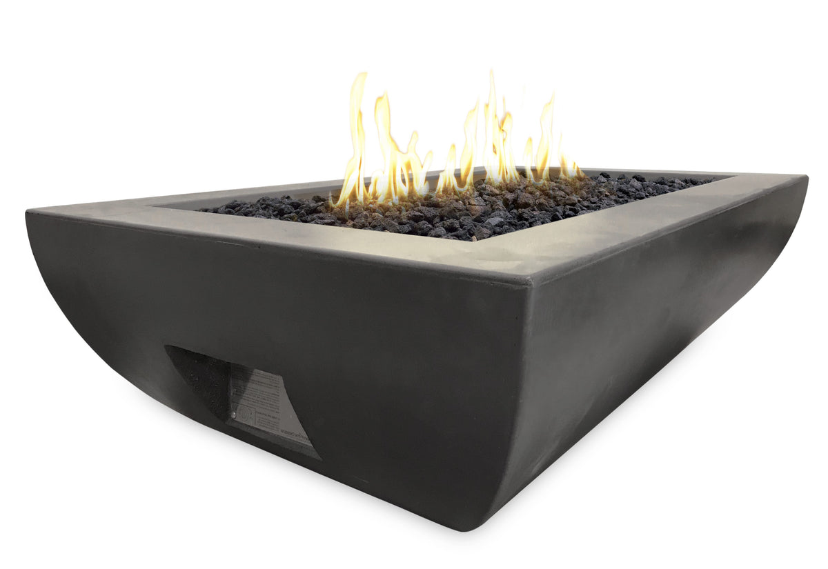 American Fyre Designs 50&quot; Bordeaux Rectangle Fire Bowl