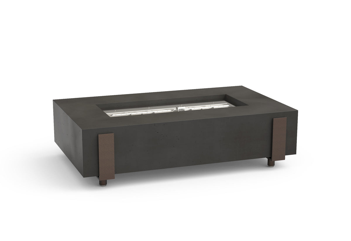 American Fyre Designs 60&quot; Iron Saddle Firetable