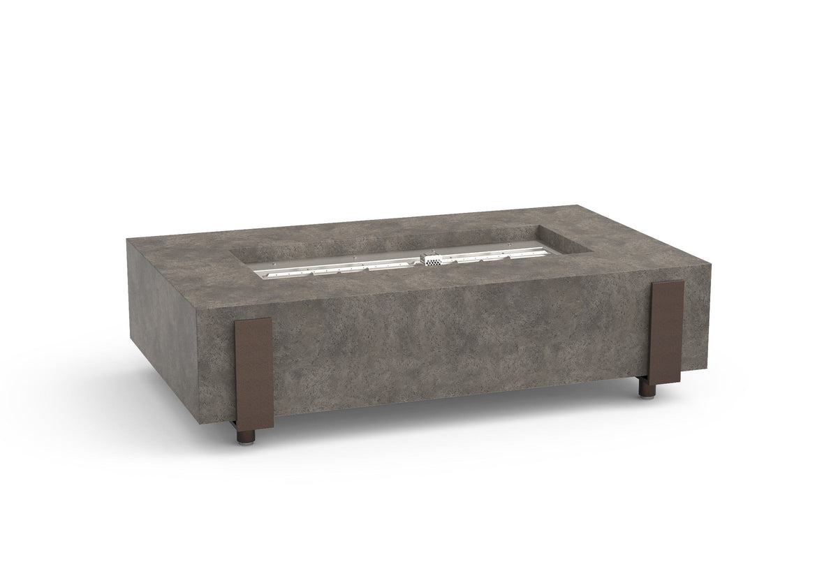 American Fyre Designs 60&quot; Iron Saddle Firetable