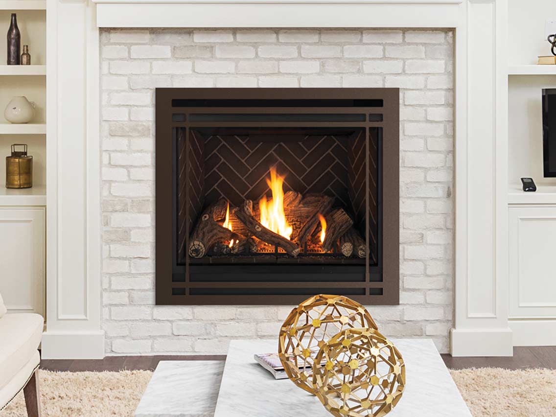 Astria Gemini DLX Series Traditional Direct Vent Gas Fireplace