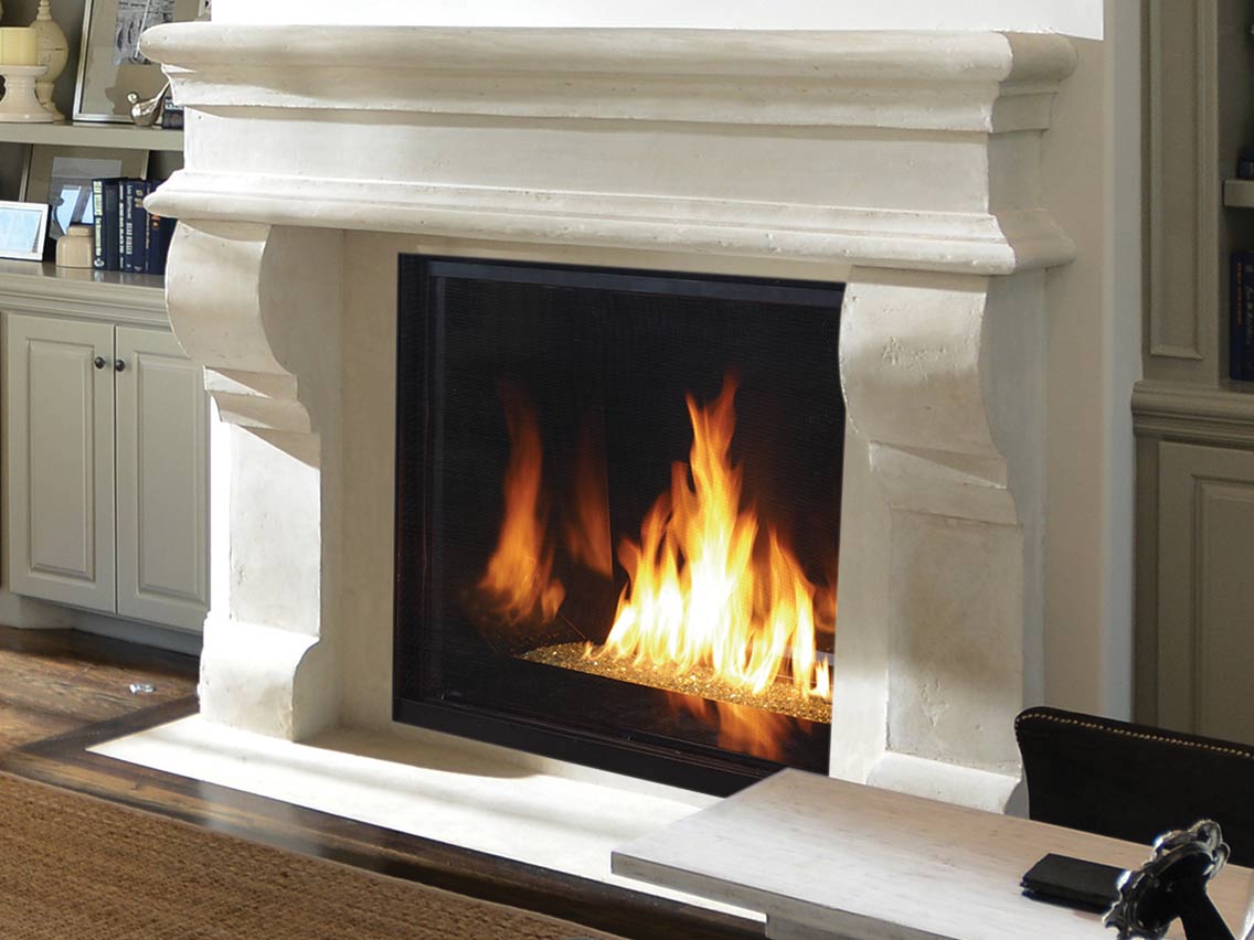 Astria Montebello DLXCD Contemporary Direct Vent Gas Fireplace