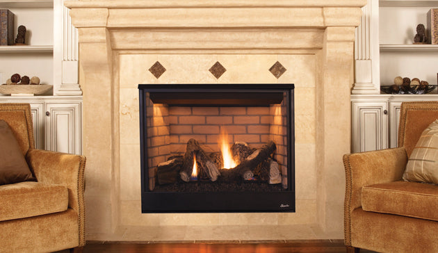 Superior DRT3500 Direct Vent Traditional Gas Fireplace