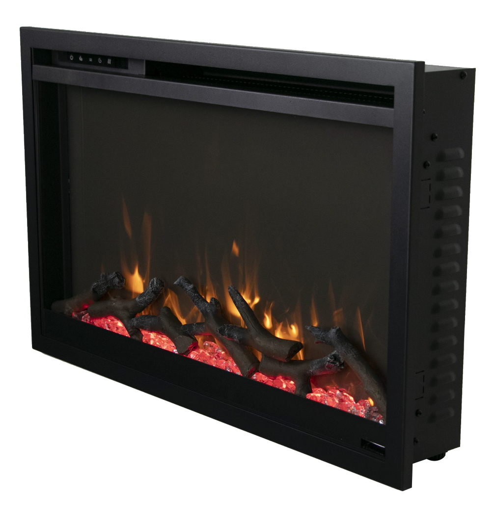 Amantii Traditional Extra Slim Electric Fireplace