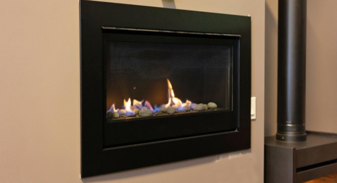 Sierra Flame 36&quot; Boston Direct Vent Linear With Electronic Ignition Natural Gas Fireplace