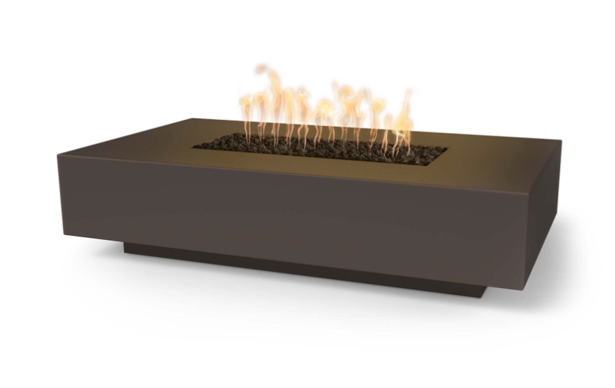 The Outdoor Plus Rectangular Cabo Concrete Fire Pit