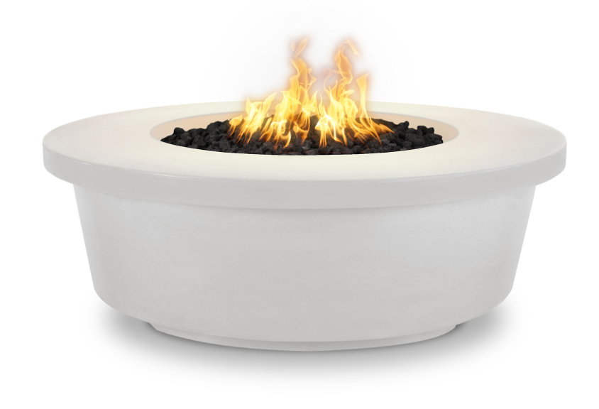 The Outdoor Plus 48&quot; Round Tempe Concrete Fire Pit