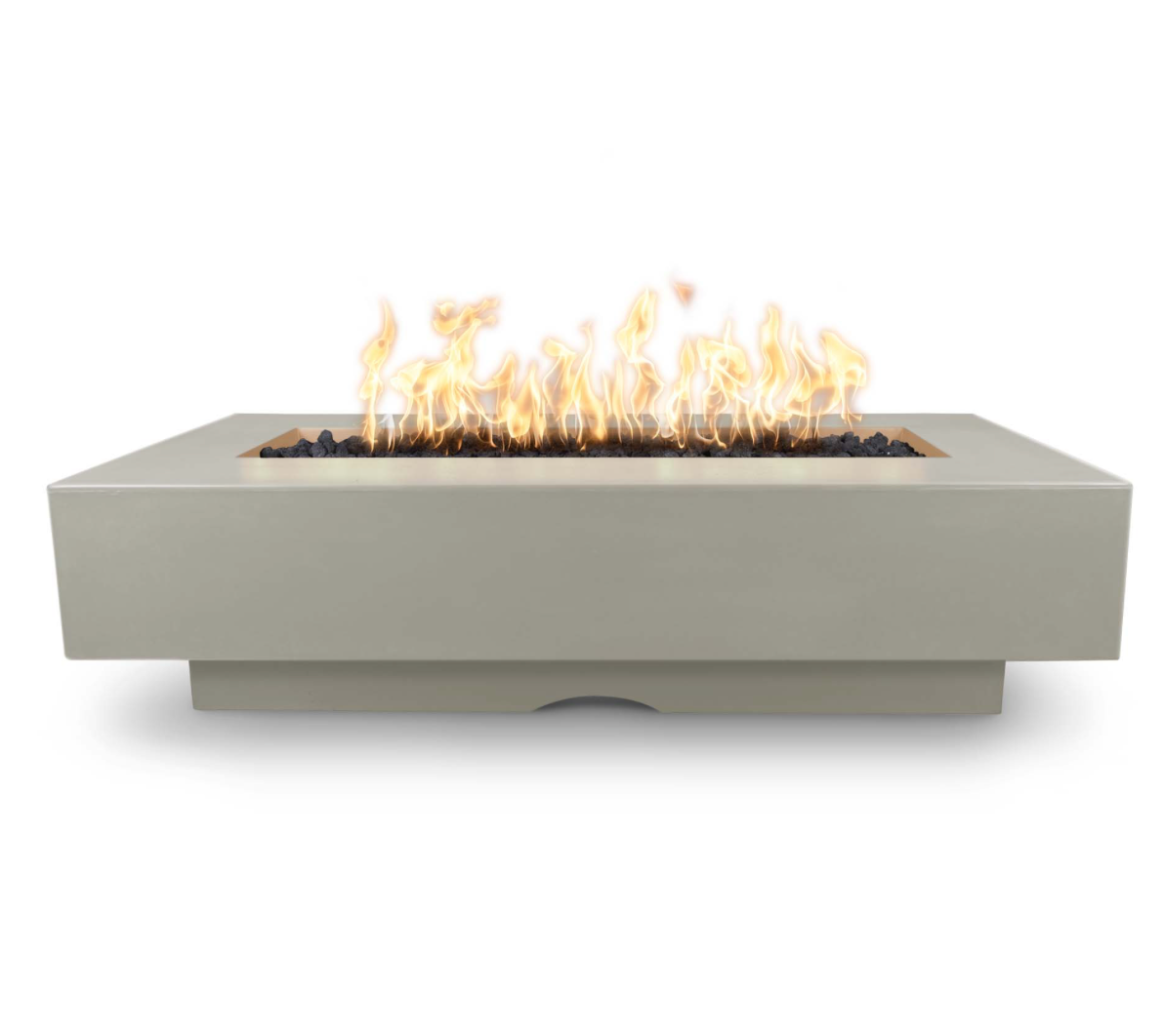 The Outdoor Plus Rectangular Del Mar Fire Pit