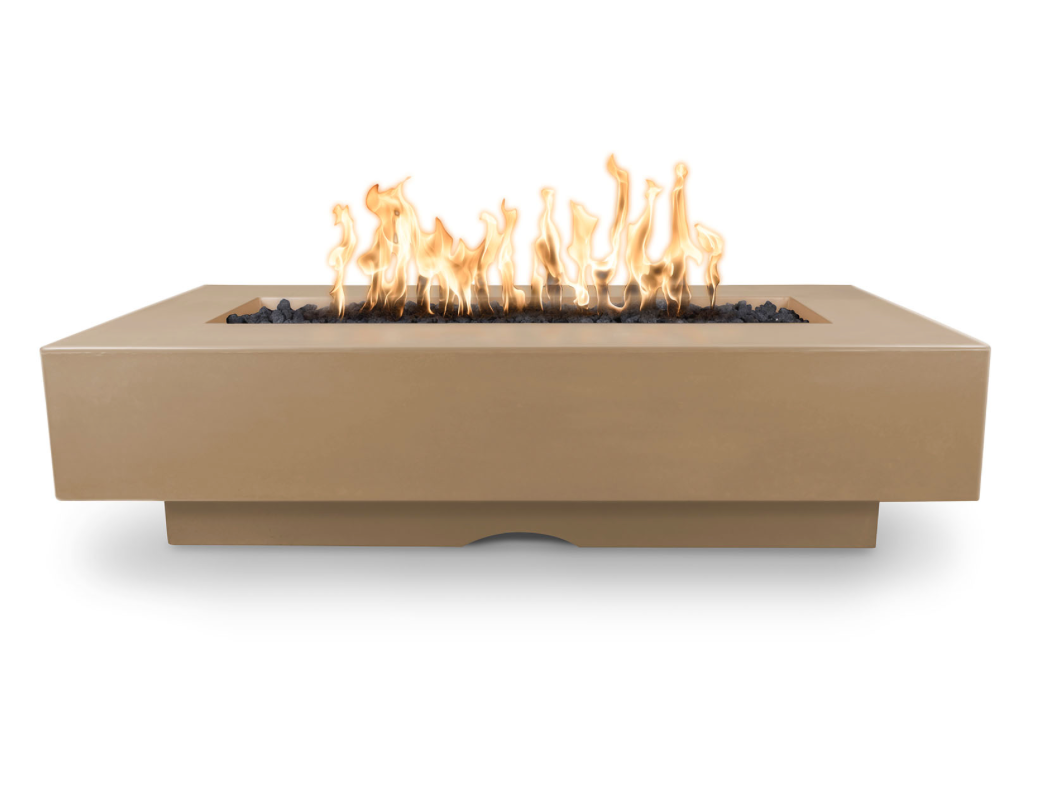 The Outdoor Plus Rectangular Del Mar Fire Pit