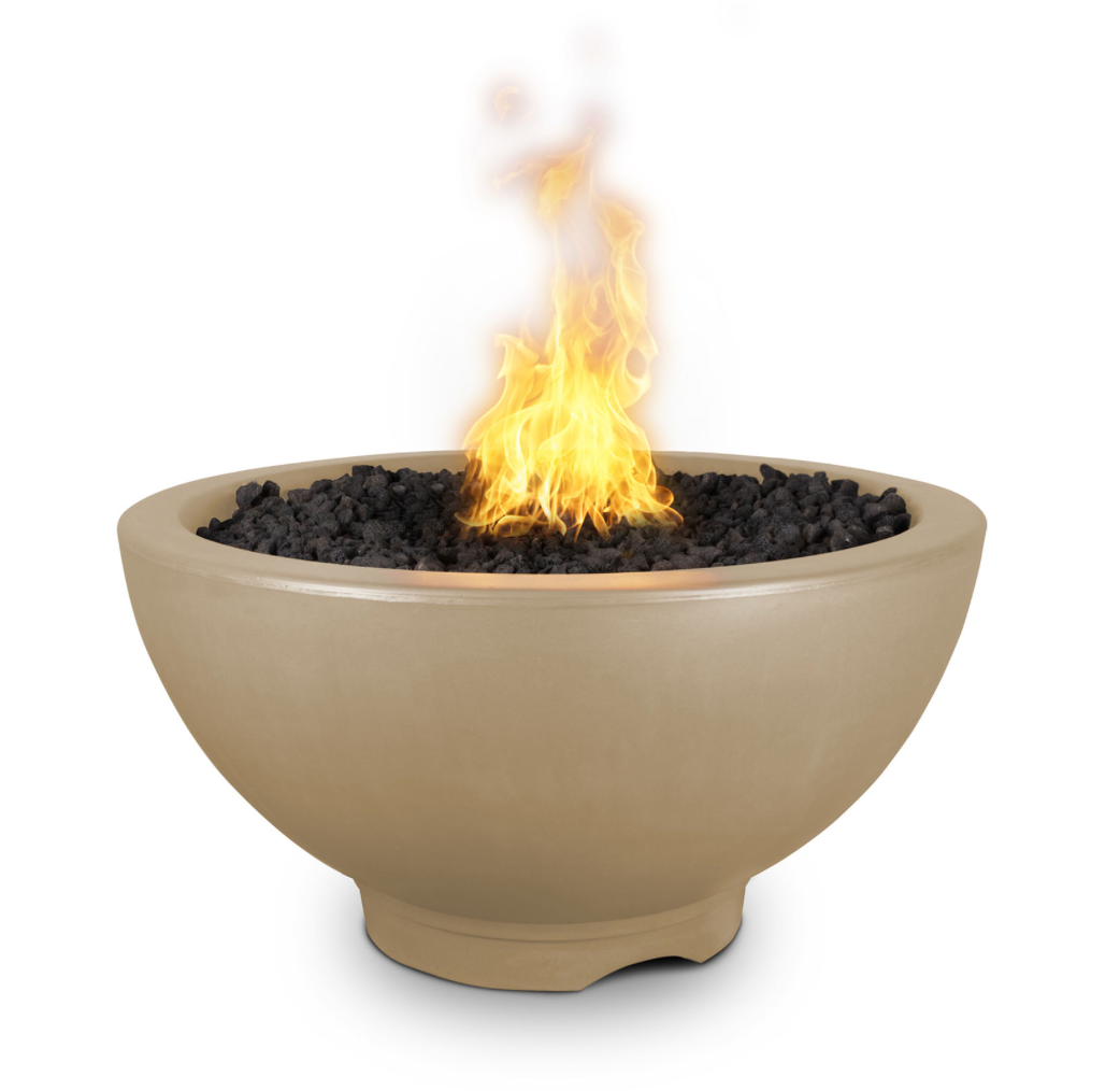 The Outdoor Plus Sonoma Round Concrete Fire Pit