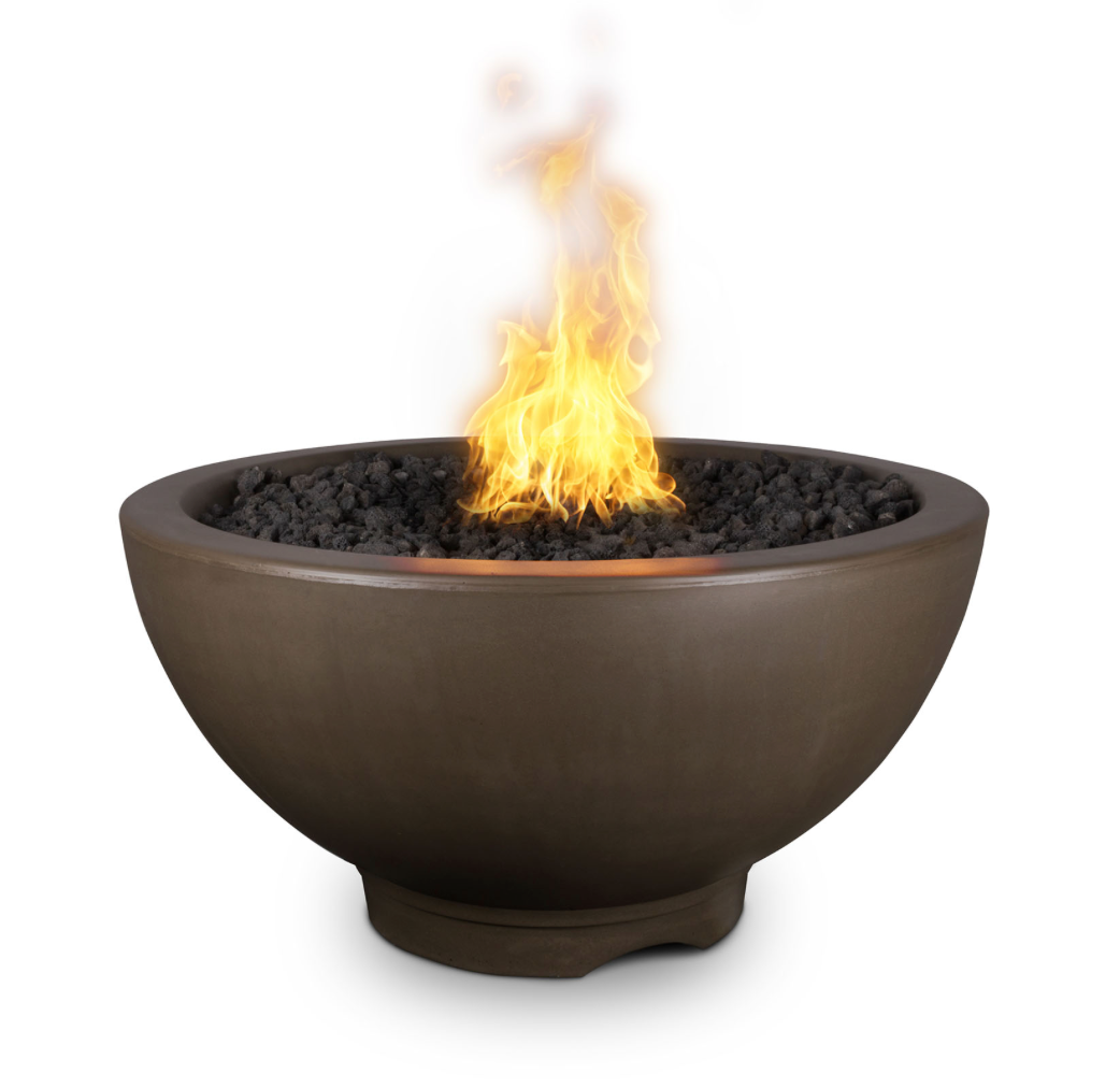 The Outdoor Plus Sonoma Round Concrete Fire Pit