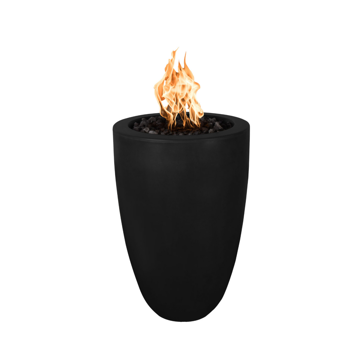 The Outdoor Plus Castillo Concrete Fire Pillar