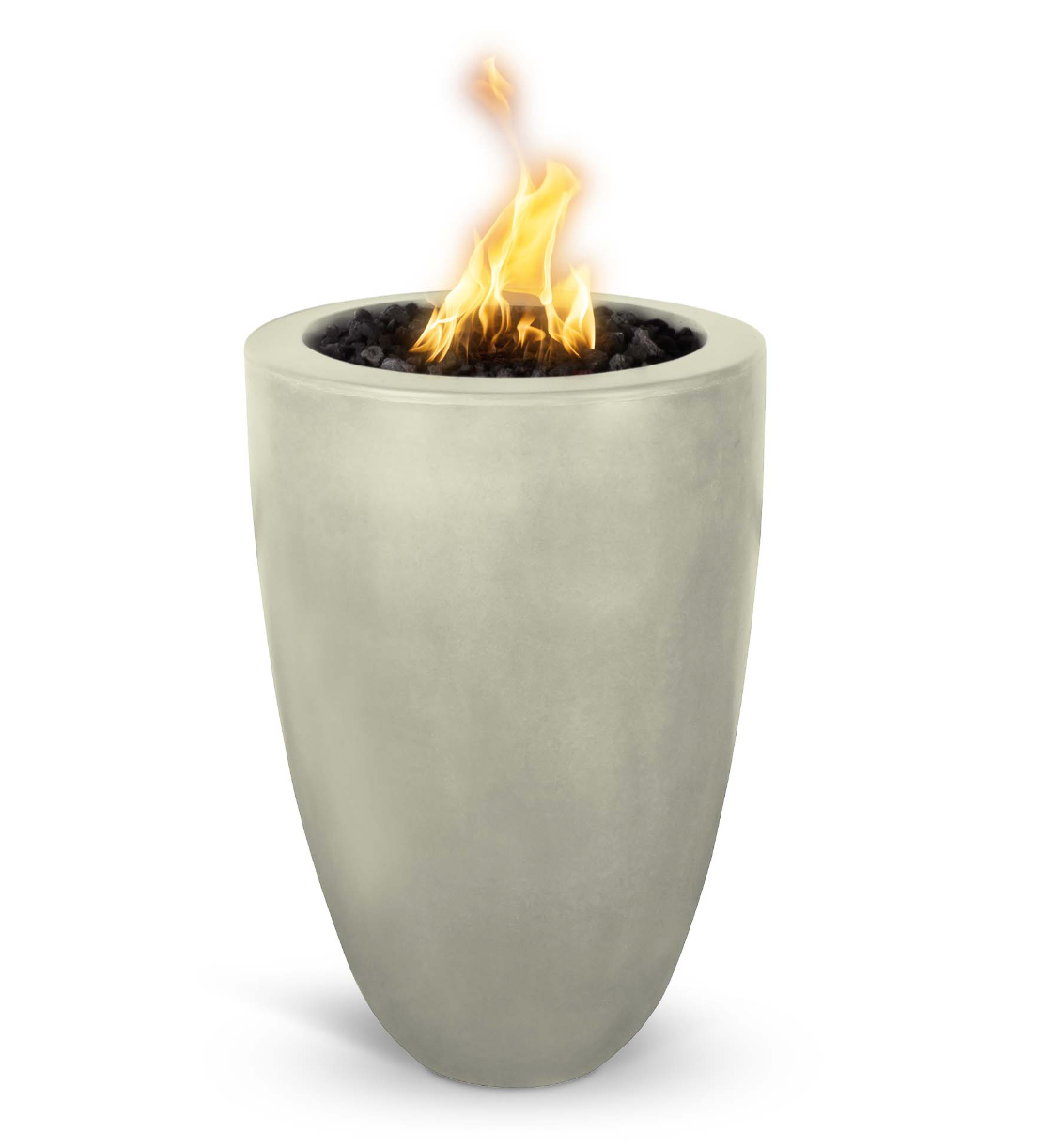 The Outdoor Plus Castillo Concrete Fire Pillar