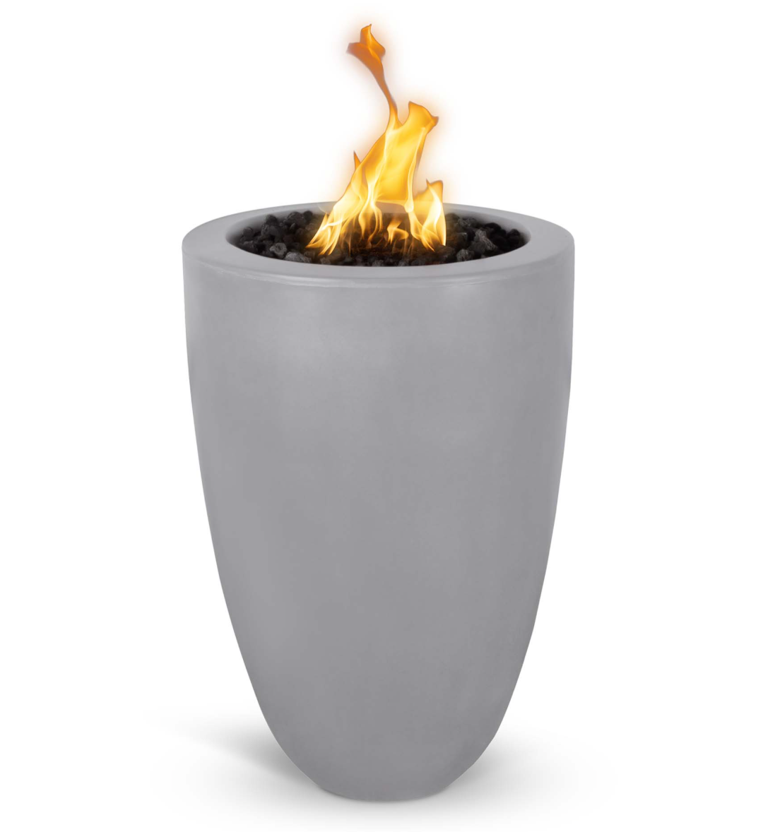 The Outdoor Plus Castillo Concrete Fire Pillar