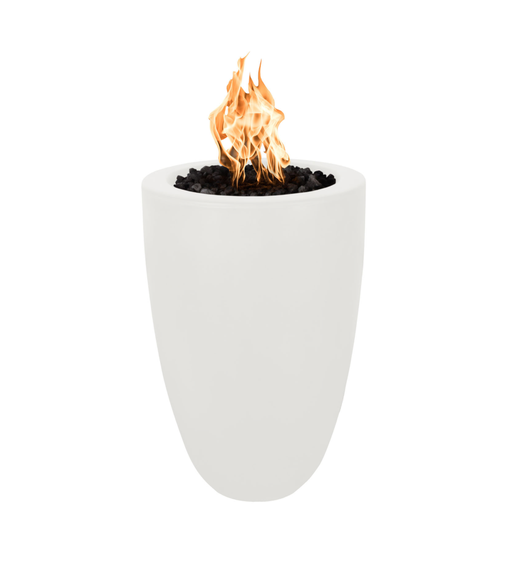 The Outdoor Plus Castillo Concrete Fire Pillar