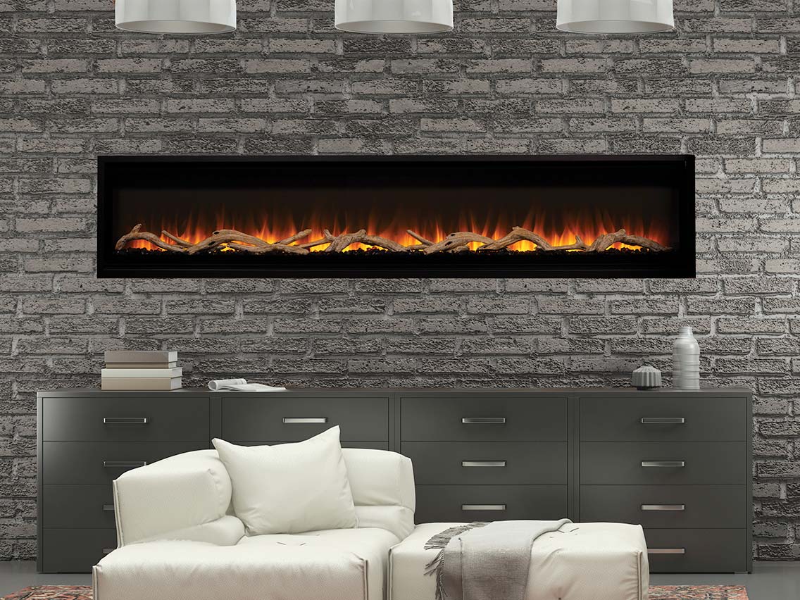 Astria Plexus Series Contemporary Electric Fireplace