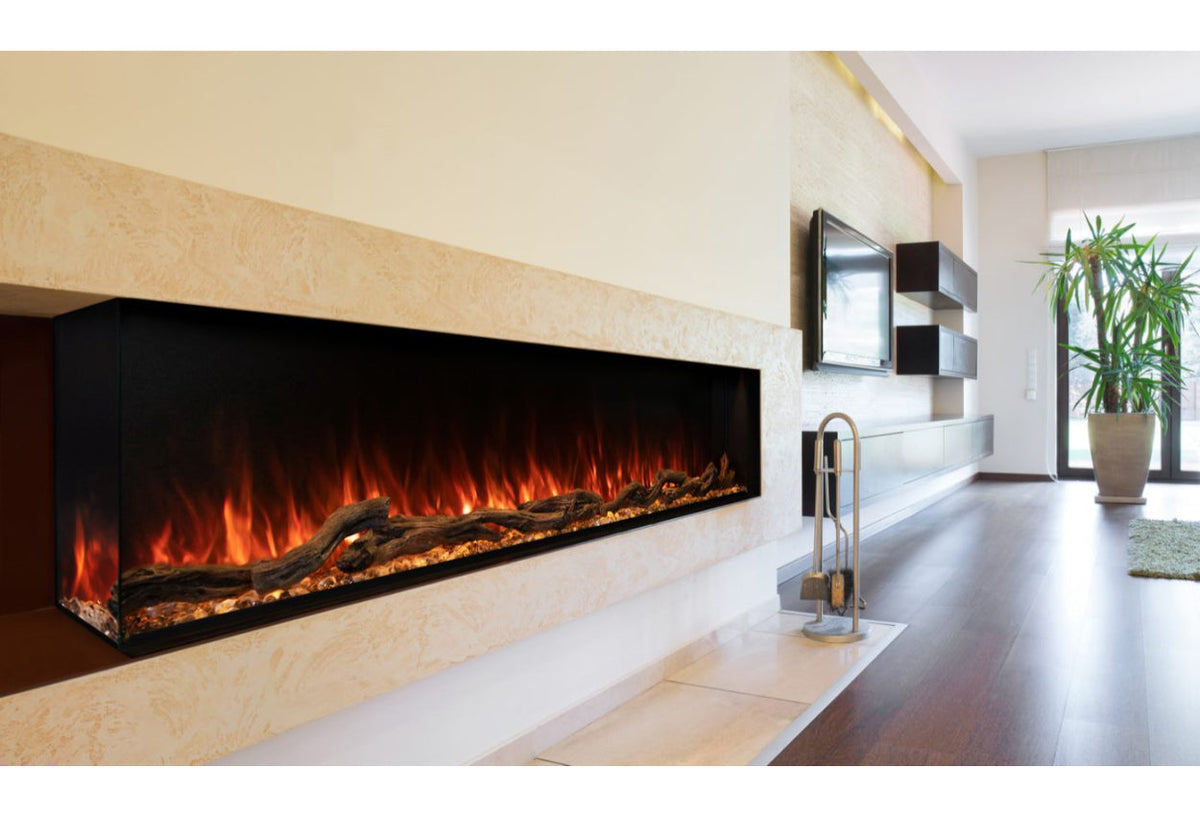 Modern Flames Landscape Pro Multi-Sided Linear Built-in Electric Fireplace