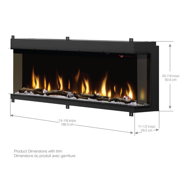 Dimplex IgniteXL® Built-in Linear Electric Fireplace