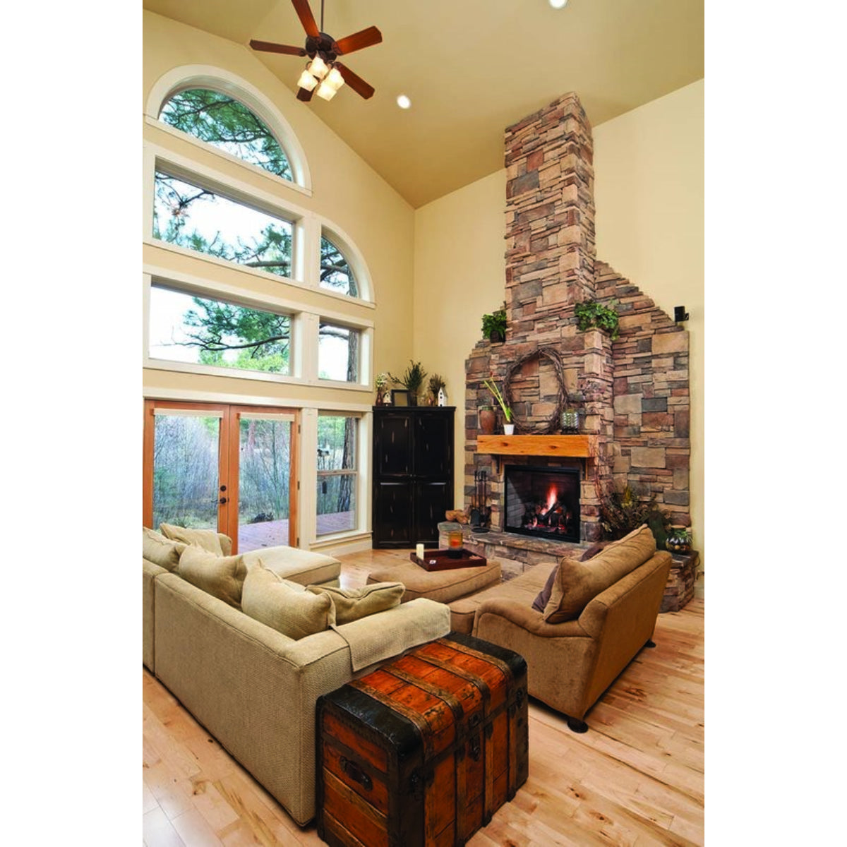 Majestic Biltmore Series Radiant Wood Burning Fireplace