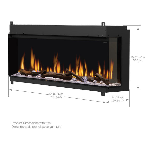 Dimplex IgniteXL® Built-in Linear Electric Fireplace