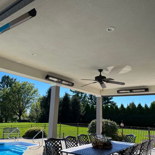 RADtec Weatherproof Electric Patio Heater