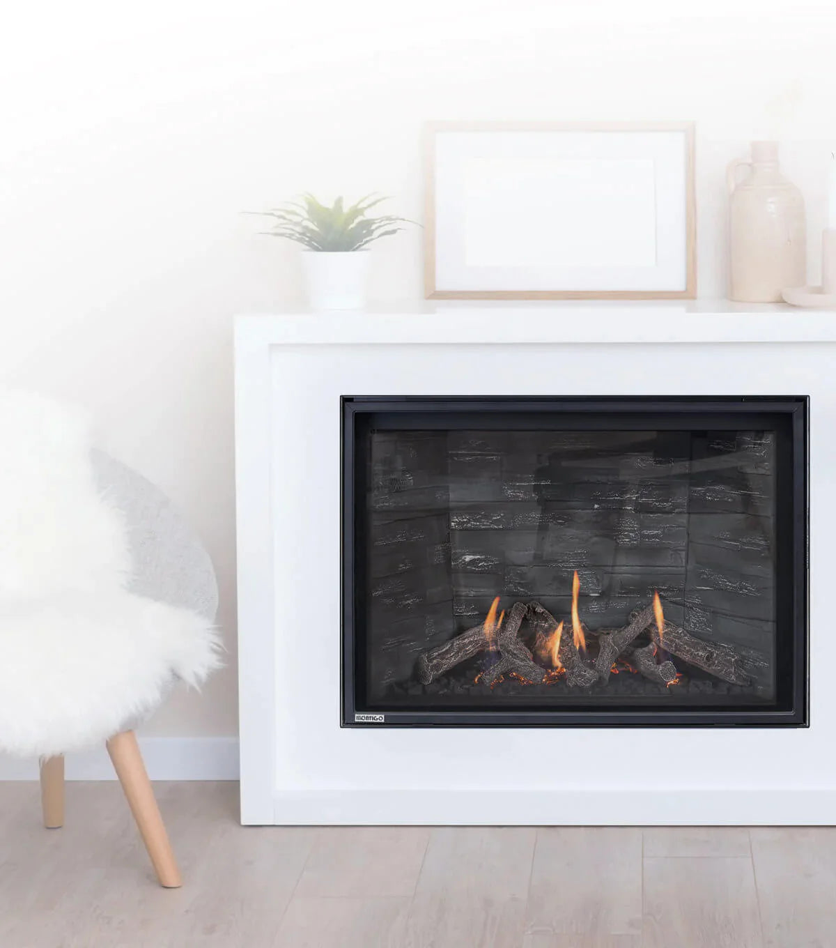 Montigo DelRay Square Gas Fireplace