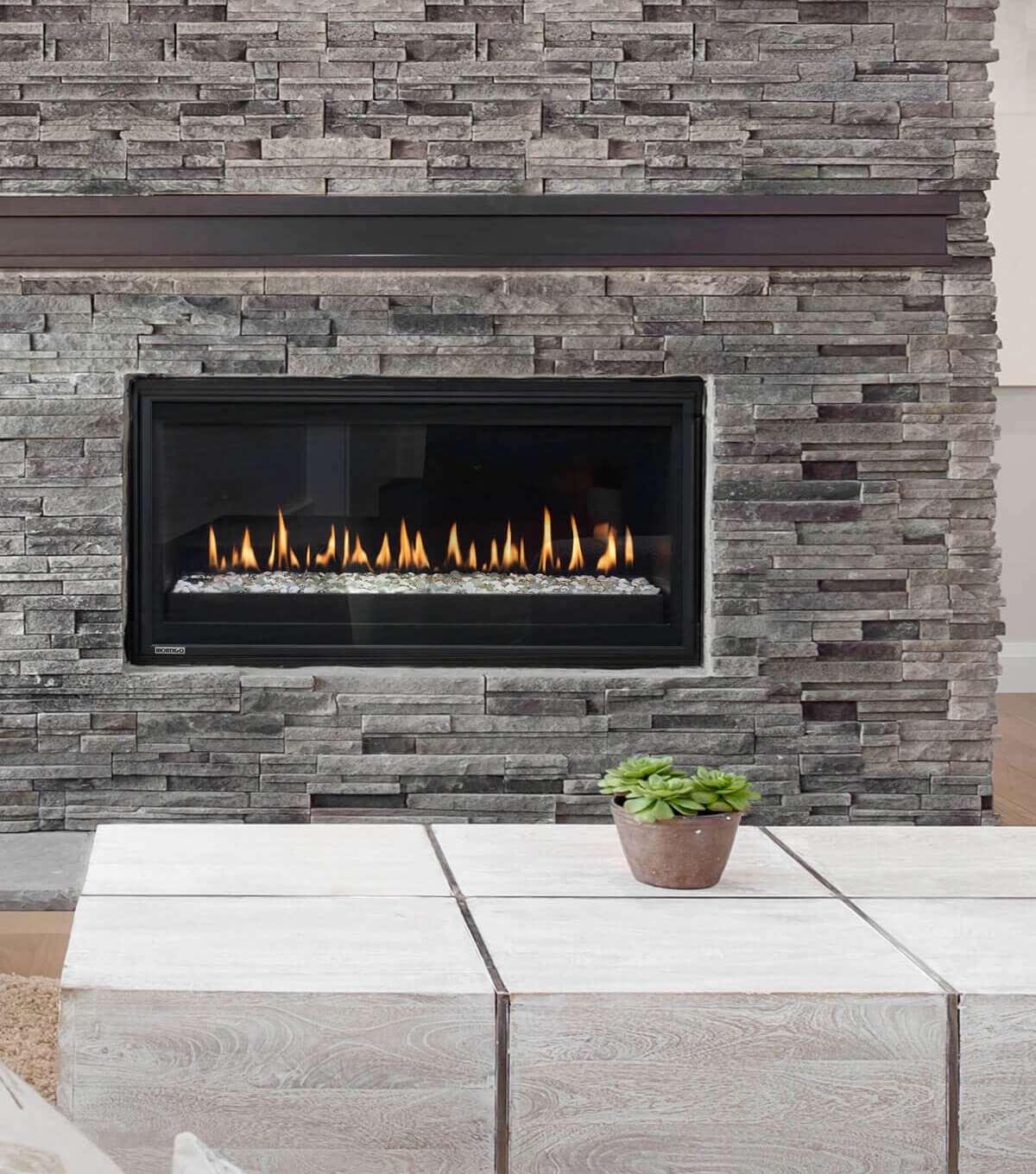 Montigo Phenom Single Sided Gas Fireplace