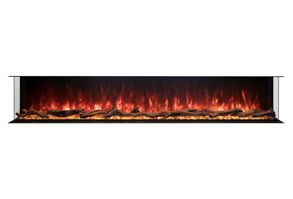 Modern Flames Landscape Pro Multi-Sided Linear Built-in Electric Fireplace