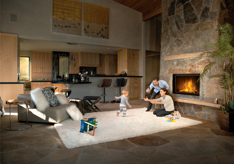 Napoleon High Country Series Wood Burning Fireplace