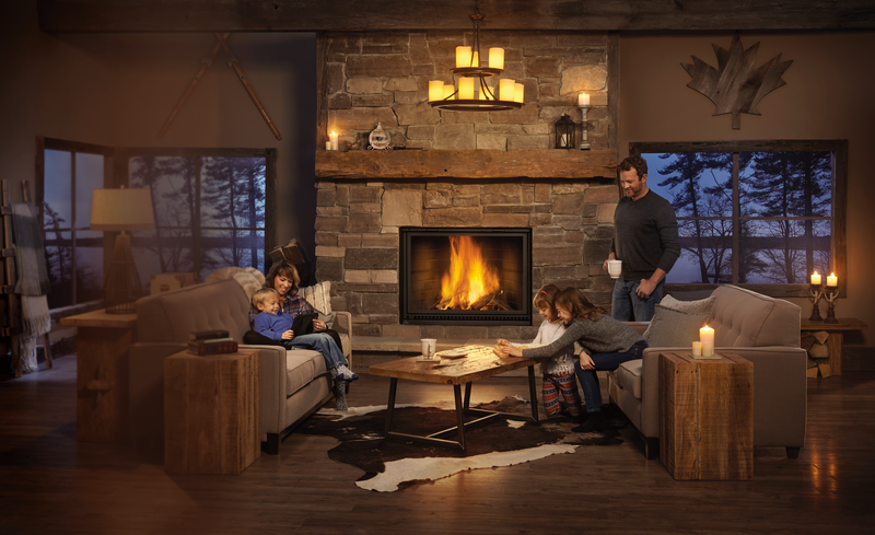 Napoleon High Country Series Wood Burning Fireplace